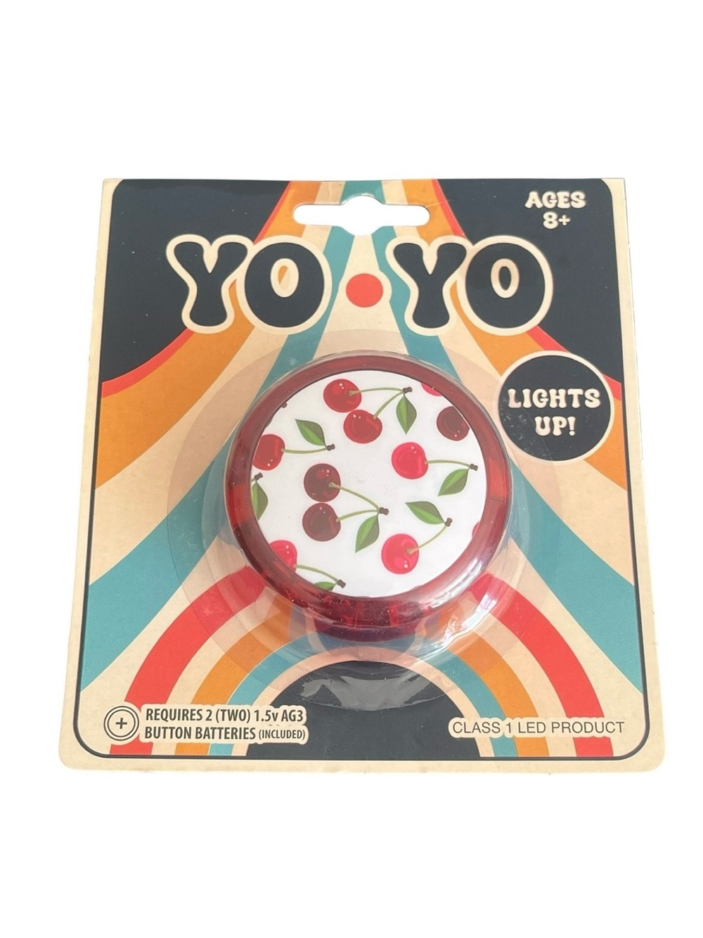 Gener8 Red Cherry Light Up Yo-Yo Ages 8+ Years